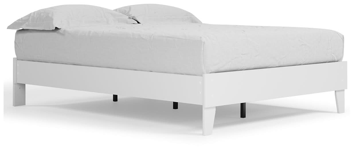 Ashley Express - Piperton Queen Platform Bed with Dresser, Chest and Nightstand - Walo Furniture