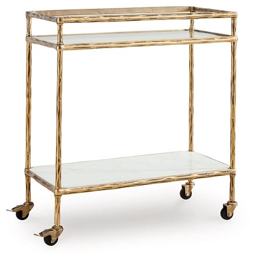 Ashley Express - Plattfield Bar Cart - Walo Furniture