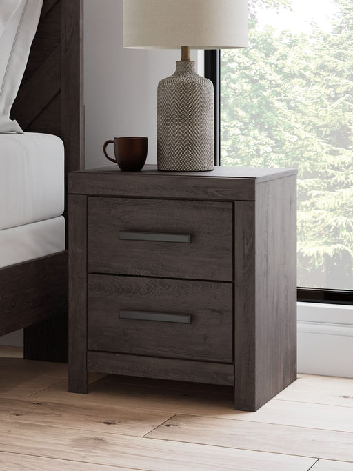 Ashley Express - Prendonea Two Drawer Night Stand - Walo Furniture