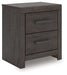 Ashley Express - Prendonea Two Drawer Night Stand - Walo Furniture