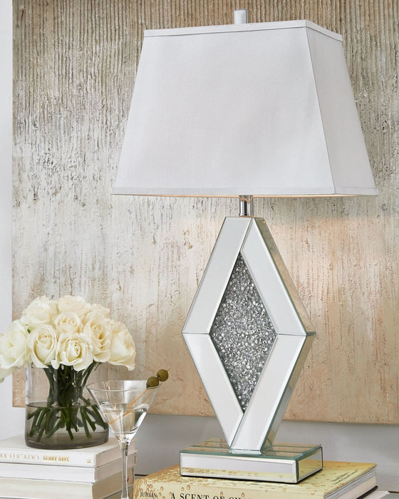 Ashley Express - Prunella Mirror Table Lamp (1/CN) - Walo Furniture