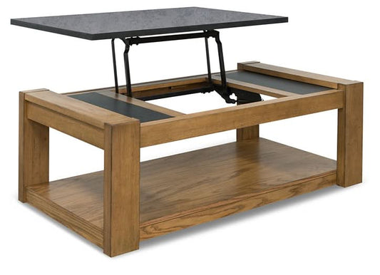 Ashley Express - Quentina Lift Top Cocktail Table - Walo Furniture