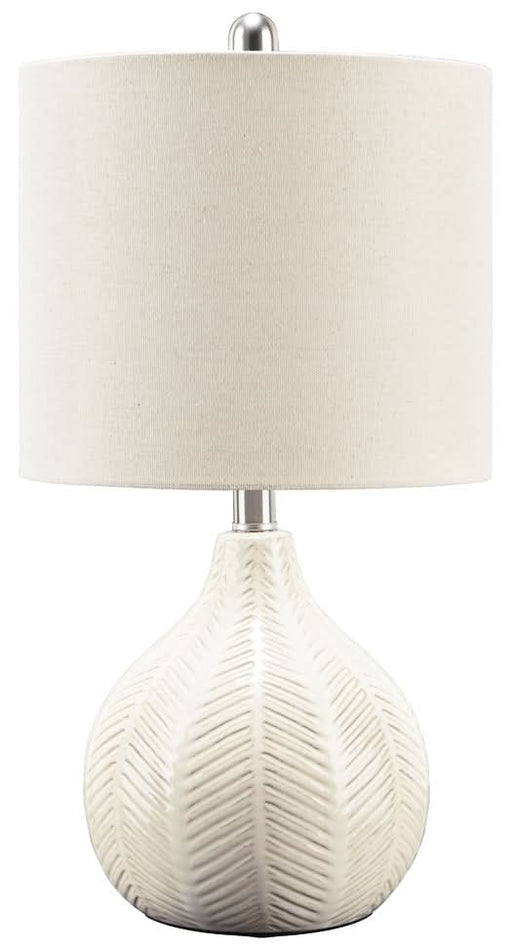 Ashley Express - Rainermen Ceramic Table Lamp (1/CN) - Walo Furniture