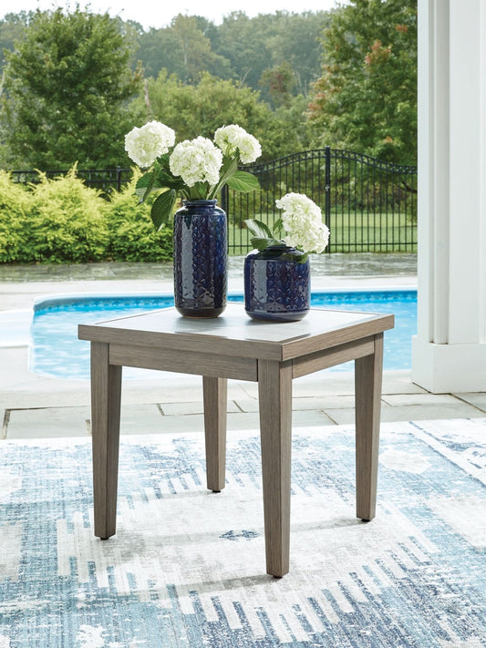 Ashley Express - Rainier Ranch Square End Table - Walo Furniture