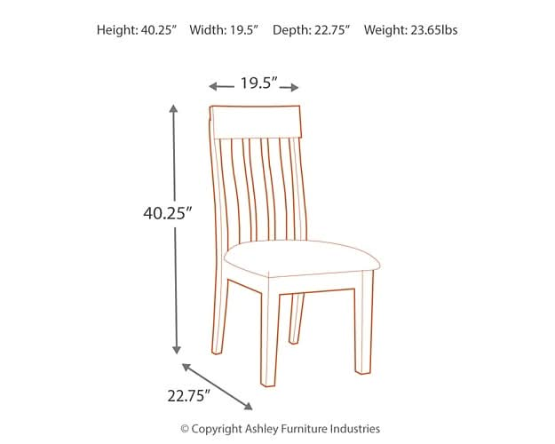 Ashley Express - Ralene Dining UPH Side Chair (2/CN) - Walo Furniture