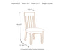 Ashley Express - Ralene Dining UPH Side Chair (2/CN) - Walo Furniture