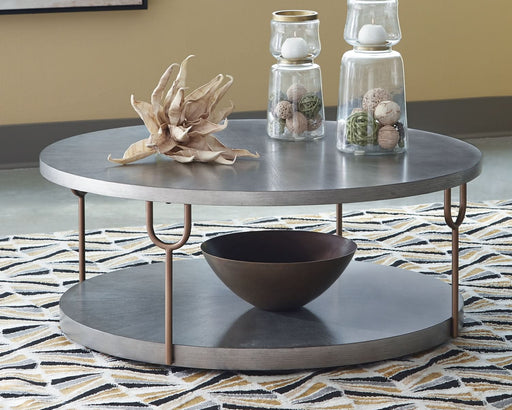 Ashley Express - Ranoka Round Cocktail Table - Walo Furniture