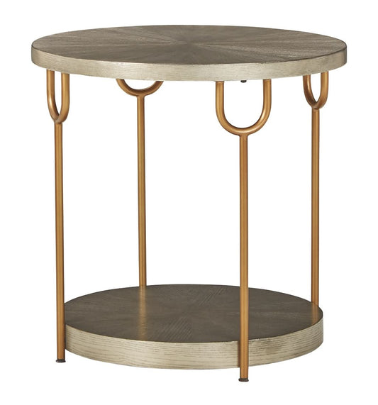 Ashley Express - Ranoka Round End Table - Walo Furniture