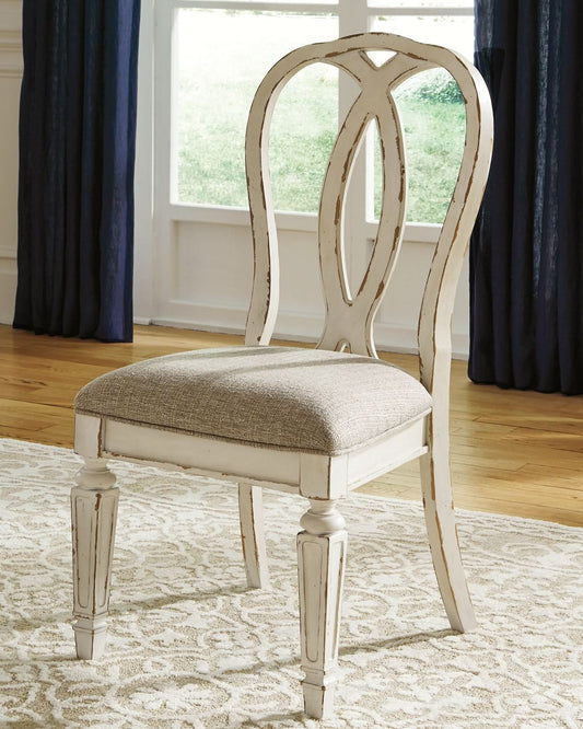 Ashley Express - Realyn Dining UPH Side Chair (2/CN) - Walo Furniture