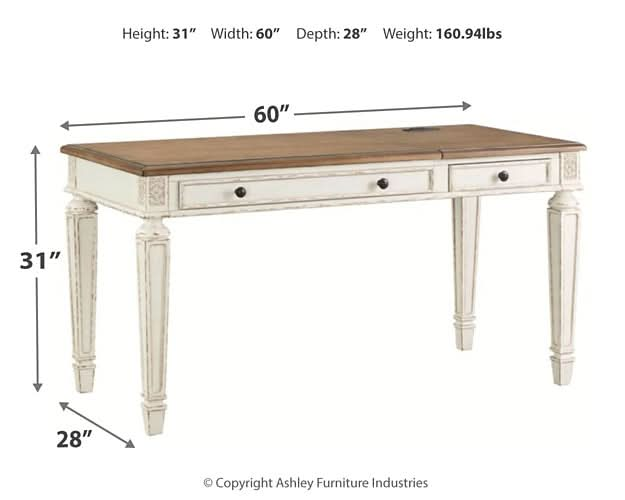 Ashley Express - Realyn Home Office Lift Top Desk - Walo Furniture