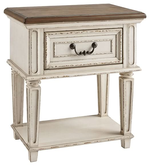 Ashley Express - Realyn One Drawer Night Stand - Walo Furniture