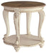 Ashley Express - Realyn Round End Table - Walo Furniture