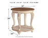 Ashley Express - Realyn Round End Table - Walo Furniture