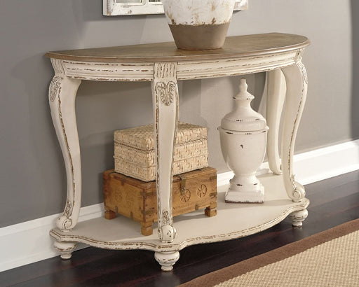 Ashley Express - Realyn Sofa Table - Walo Furniture