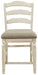 Ashley Express - Realyn Upholstered Barstool (2/CN) - Walo Furniture