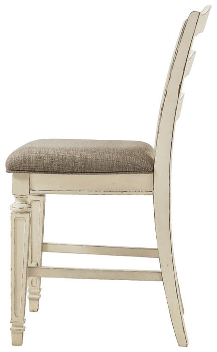 Ashley Express - Realyn Upholstered Barstool (2/CN) - Walo Furniture