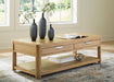 Ashley Express - Rencott Coffee Table with 2 End Tables - Walo Furniture