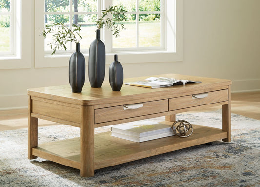 Ashley Express - Rencott Rectangular Cocktail Table - Walo Furniture