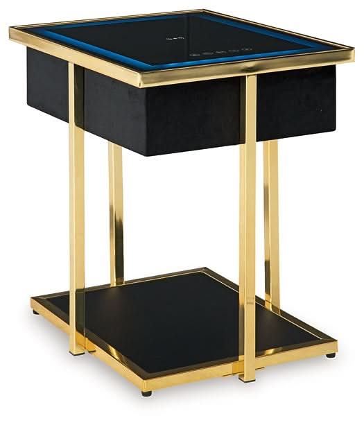 Ashley Express - Rexwell Accent Table with Speaker - Walo Furniture