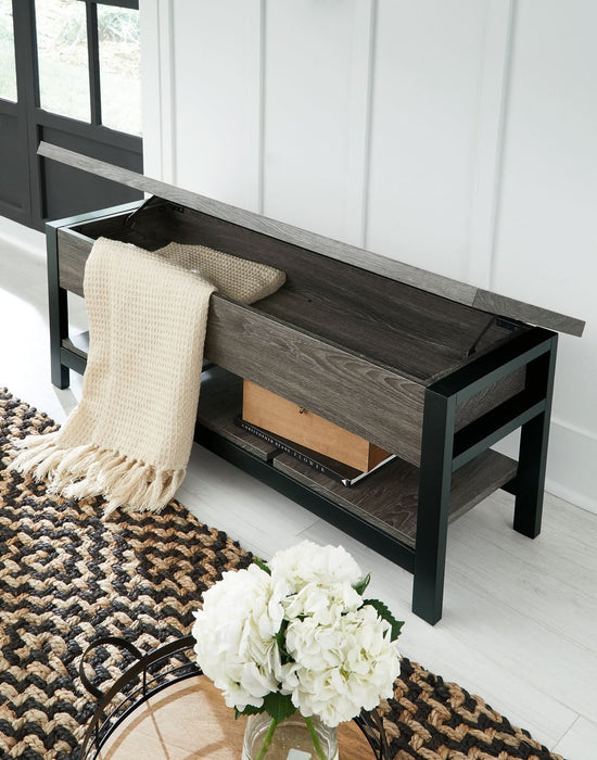 Ashley Express - Rhyson Storage Bench - Walo Furniture