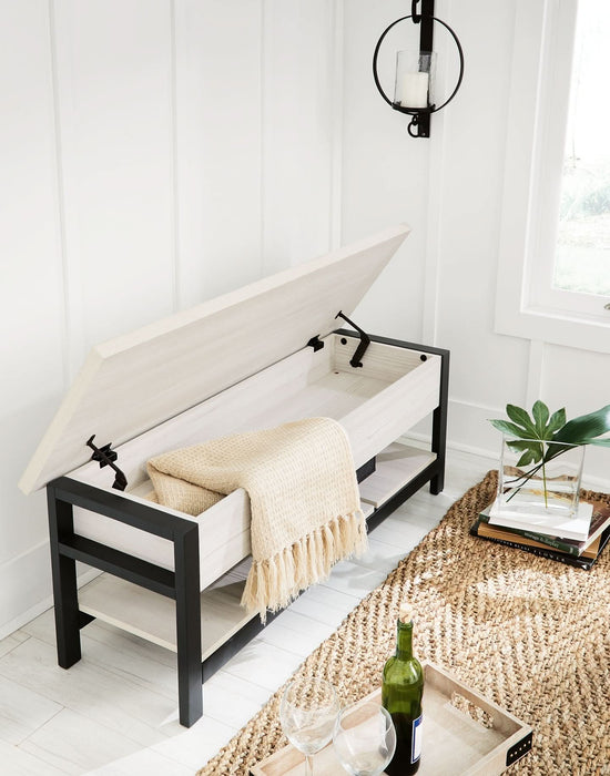 Ashley Express - Rhyson Storage Bench - Walo Furniture