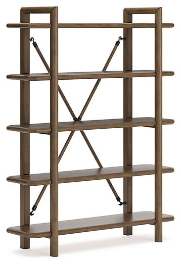 Ashley Express - Roanhowe Bookcase - Walo Furniture