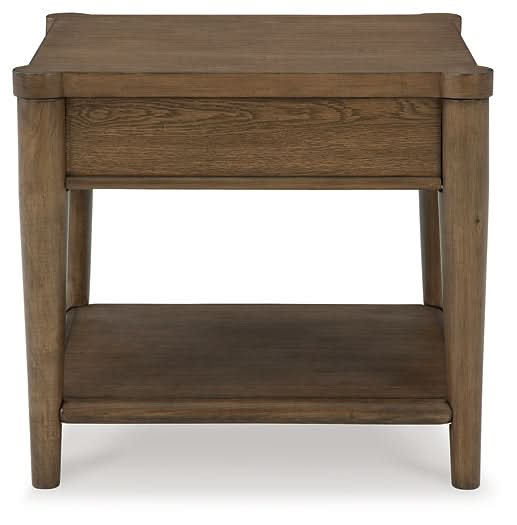 Ashley Express - Roanhowe Rectangular End Table - Walo Furniture