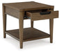 Ashley Express - Roanhowe Rectangular End Table - Walo Furniture