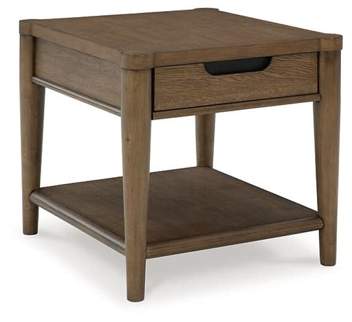 Ashley Express - Roanhowe Rectangular End Table - Walo Furniture