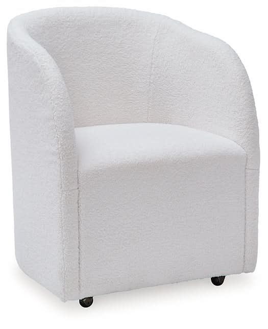 Ashley Express - Rowanbeck Dining UPH Arm Chair (2/CN) - Walo Furniture