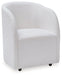 Ashley Express - Rowanbeck Dining UPH Arm Chair (2/CN) - Walo Furniture