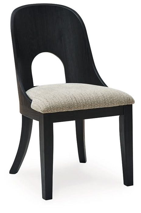 Ashley Express - Rowanbeck Dining UPH Side Chair (2/CN) - Walo Furniture