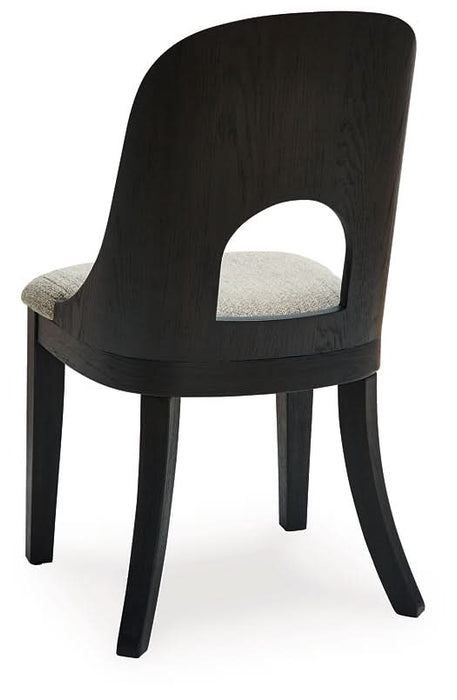 Ashley Express - Rowanbeck Dining UPH Side Chair (2/CN) - Walo Furniture