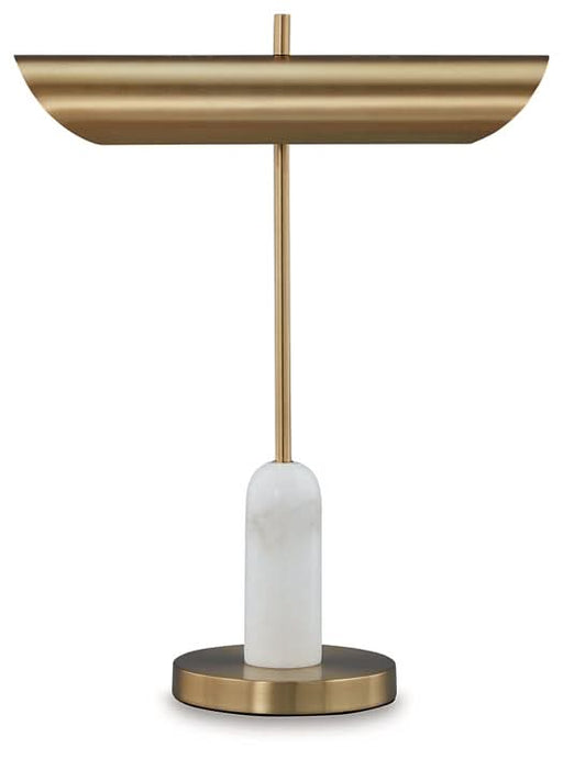 Ashley Express - Rowleigh Marble Desk Lamp (1/CN) - Walo Furniture