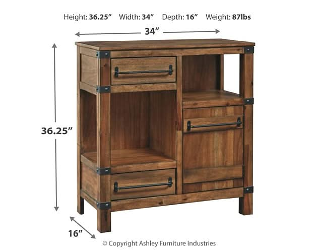 Ashley Express - Roybeck Accent Cabinet - Walo Furniture