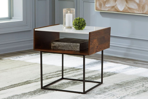 Ashley Express - Rusitori Rectangular End Table - Walo Furniture