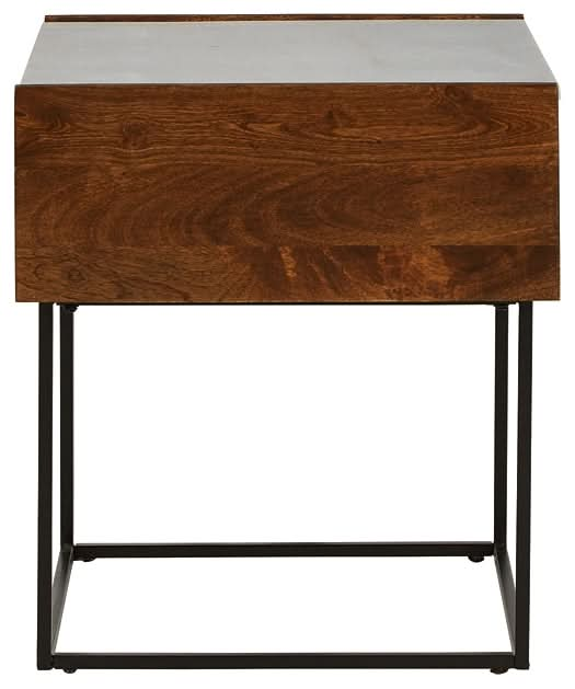 Ashley Express - Rusitori Rectangular End Table - Walo Furniture