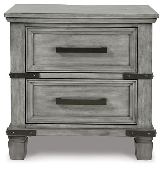 Ashley Express - Russelyn Two Drawer Night Stand - Walo Furniture