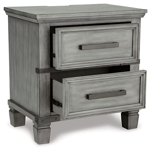 Ashley Express - Russelyn Two Drawer Night Stand - Walo Furniture