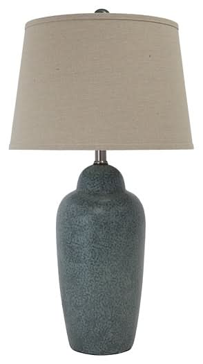 Ashley Express - Saher Ceramic Table Lamp (1/CN) - Walo Furniture