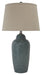 Ashley Express - Saher Ceramic Table Lamp (1/CN) - Walo Furniture