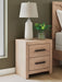 Ashley Express - Sanginlane Two Drawer Night Stand - Walo Furniture