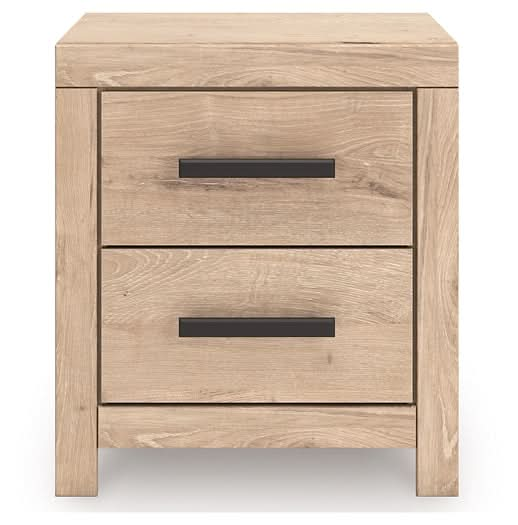 Ashley Express - Sanginlane Two Drawer Night Stand - Walo Furniture