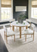 Ashley Express - Sawdyn Dining Table and 4 Chairs - Walo Furniture