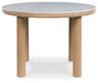 Ashley Express - Sawdyn Dining Table and 4 Chairs - Walo Furniture