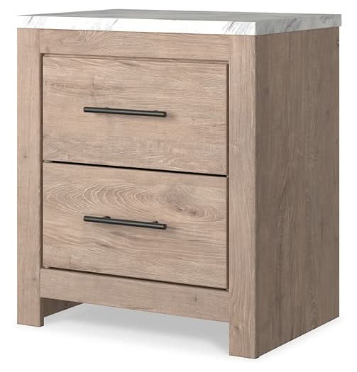 Ashley Express - Senniberg Two Drawer Night Stand - Walo Furniture