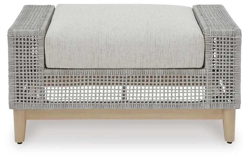 Ashley Express - Seton Creek Ottoman with Cushion - Walo Furniture