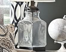 Ashley Express - Sharolyn Glass Table Lamp (1/CN) - Walo Furniture