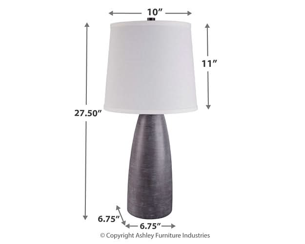 Ashley Express - Shavontae Poly Table Lamp (2/CN) - Walo Furniture