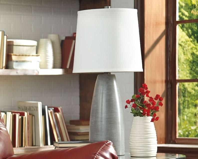 Ashley Express - Shavontae Poly Table Lamp (2/CN) - Walo Furniture